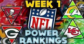 The Official 2021 NFL Power Rankings (Week 1 Edition.....THE SEASON IS FINALLY HERE!) || TPS