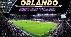 FPV DRONE TOUR of the Lion's Den! Orlando City's Home Stadium