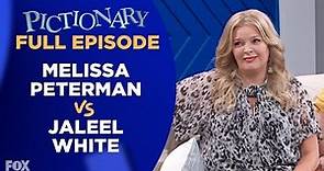 TMI Melissa Peterman! | Pictionary Game Show - Full Episode: Melissa Peterman vs Jaleel White