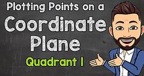 Plotting Points on a Coordinate Plane | Quadrant 1