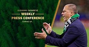 Giovanni Savarese's Weekly Press Conference | May 29, 2018