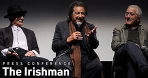 Martin Scorsese, Robert De Niro, Al Pacino & Joe Pesci on The Irishman | NYFF57