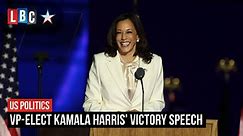 Vice President-elect Kamala Harris’ victory speech
