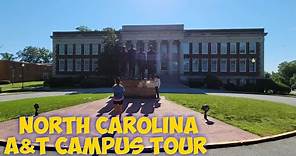 {2021} North Carolina A&T Walking Campus Tour in Greensboro, NC! HBCU