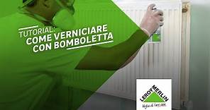 Come verniciare con bomboletta - Tutorial Leroy Merlin