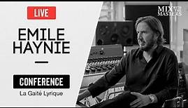 Live conference with producer Emile Haynie