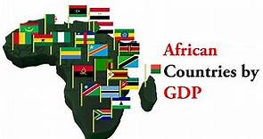 African Countries by GDP