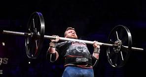 160kg/352lb Axle Press! Tom Stoltman vs Adam Bishop | Britain's Strongest Man 2024