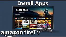 How To Install Apps On Amazon Fire TV (Fire TV Stick/Cube)