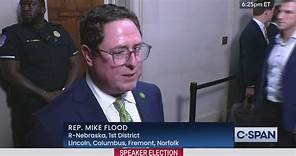 Rep. Mike Flood on Speaker Election