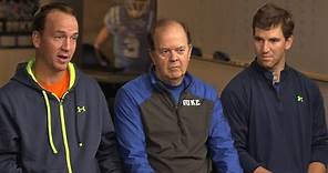 Coach Cutcliffe and the Manning Brothers - 60 Minutes Sports Preview