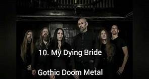Top 10 Gothic Metal Bands