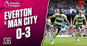 Highlights & Goals | Everton v. Man. City 0-3 | Premier League | Telemundo Deportes