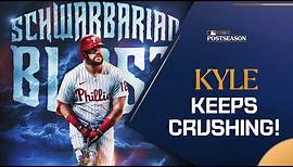 The Schwarbarian! Kyle Schwarber blasts ANOTHER NLCS home run!