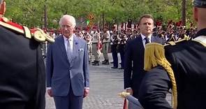 Watch: Paris ceremony for King Charles in France