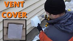 Dryer Vent Cover Installation