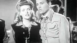 JIMMY WAKELY. You Are My Sunshine. 1944 Country and Western Performance.