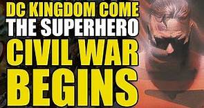 The Superhero Civil War Begins: DC Kingdom Come Remastered Part 1 | Comics Explained