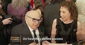 Danny DeVito and Rhea Perlman at the 75th Primetime Emmys - TelevisionAcademy.com/Interviews