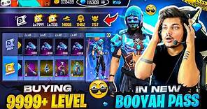 Free Fire I Bought 99999 Diamonds😍💎 Level In New Booyah Pass Top1 -Garena Free Fire