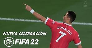 NUEVA CELEBRACIÓN EN FIFA 22 AL ÚLTIMO MINUTO CON CRISTIANO RONALDO
