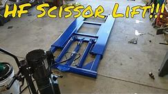 Harbor Freight 6000 Lb. Capacity Scissor Lift Review, Central Hydraulics, is it worth it?