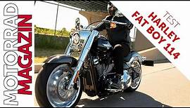 Harley-Davidson Fat Boy 114 Test – Mehr Spaß mit mehr dran? Oder ein Parade-Eisenhaufen?