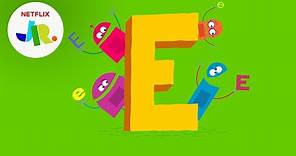 Letter E | StoryBots ABC Alphabet for Kids | Netflix Jr