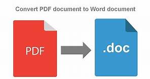 How to Convert PDF to Word Online Free