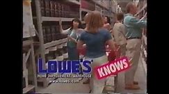 Lowe's 'Lowe's Knows' Commercial 1997