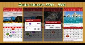 Mexico Calendario 2020