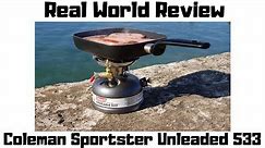 Coleman Sportster Unleaded 533 Stove - Best Review
