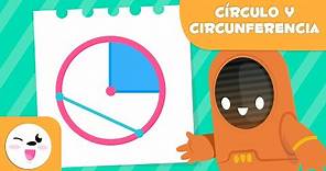 El círculo y la circunferencia - Figuras geométricas para niños