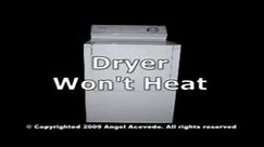 Maytag Dryer Not Getting Hot