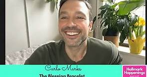 INTERVIEW: Actor CARLO MARKS from The Blessing Bracelet (Hallmark Movies & Mysteries)