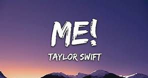 Taylor Swift - ME! (Lyrics) ft. Brendon Urie