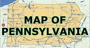 MAP OF PENNSYLVANIA