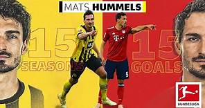 Mats Hummels - 15 Seasons, 15 Goals