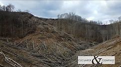 Coalfields Expressway Progress Drone in Welch, WV, and Wolfpen, West Virginia (March 2023)