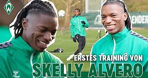 Skelly Alvero | 1. Training mit der Mannschaft | SV Werder Bremen