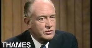 US Secretary of State interview | William Rogers | American Politics | This Week | 1971