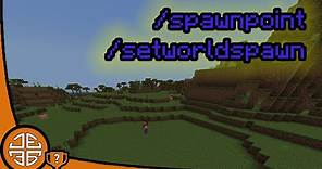 How To Use '/spawnpoint' and '/setworldspawn' Commands In Minecraft Bedrock