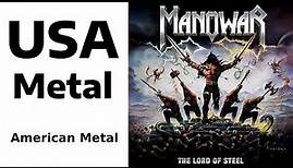 Manowar - The Lord Of Steel (full album) Power Metal | Heavy Metal | Metal