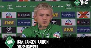 Neuzugang Isak Hansen-Aaröen über seine Transfer-Entscheidung pro Werder Bremen, Tattoos und Ziele!