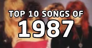 Top 10 songs of 1987