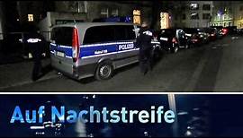 Im Einsatz mit der Frankfurter Polizei