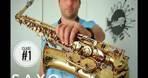 Clases de saxofón para principiantes - Clase #1