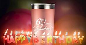 60 Years Fabulous - Gag 60th Birthday Gifts for Women
