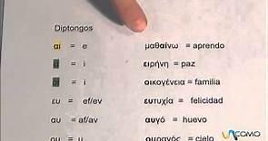 El alfabeto y diptongos en griego - Curso de griego