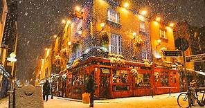 Christmas in Dublin, Ireland. Lights and Sights - December 2021